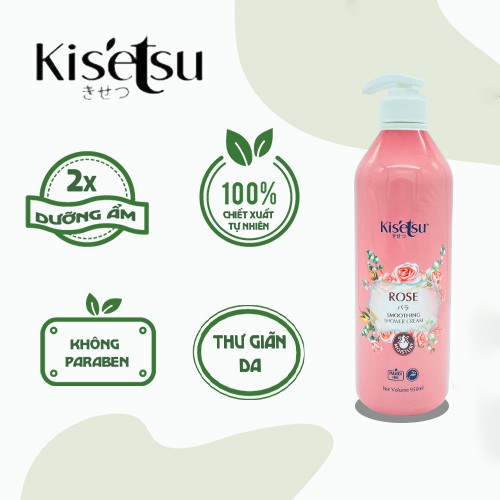 Sữa Tắm Dưỡng Ẩm Trắng Da Kisetsu Sữa Tắm Chống Lão Hóa 950ml (Anh Đào, Hồng, LiLy, Aloe Vera, Sữa Dê Ong Chúa, YuZu)