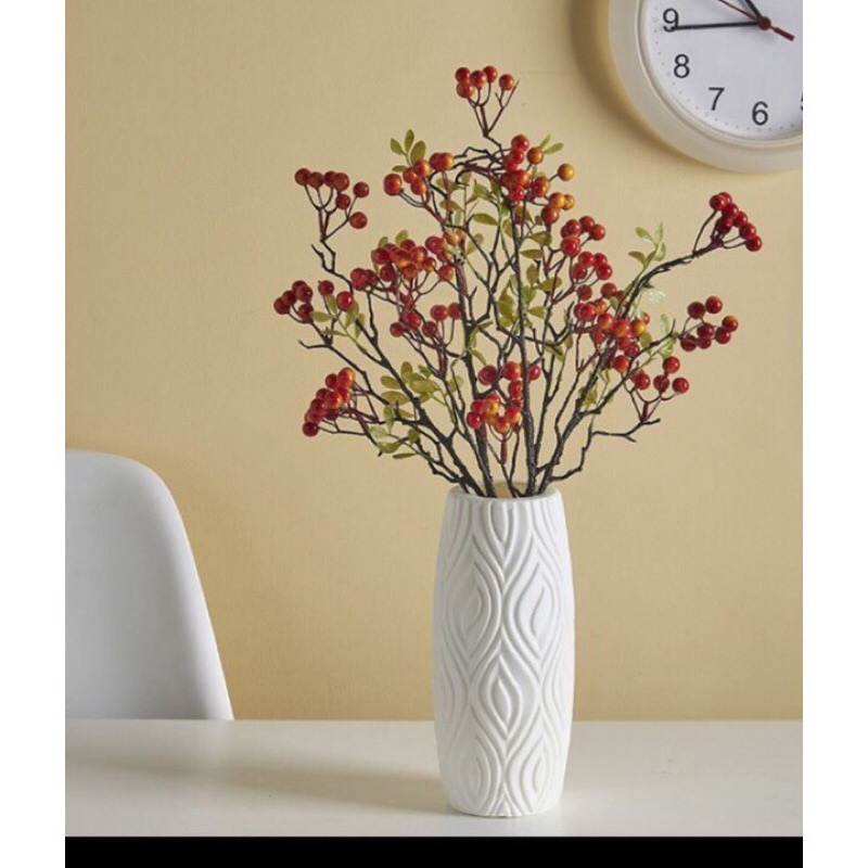 Lọ hoa. bình hoa nhựa giả sứ decor trang trí phòng