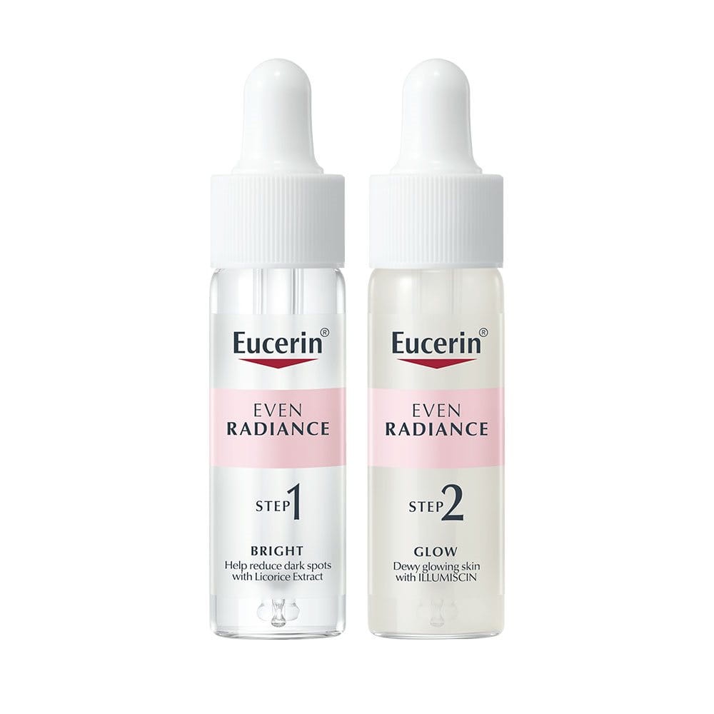 Eucerin Tinh chất dưỡng sáng da 2 bước Even Radiance Duo Ampoules (2x15ml)