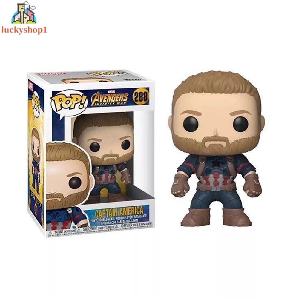 HOT S A L E Funko Pop Avengers Age Of Black Panther Hulk Thor Iron Man Vinyl Action Figure DADR