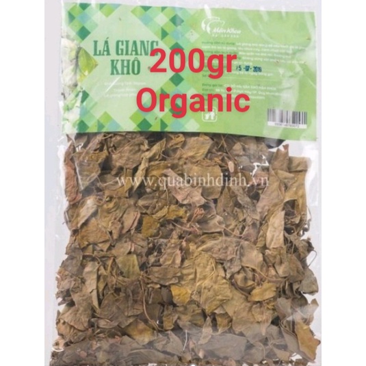 200gr - 1kg  Lá Giang Khô HÚT CHÂN KHÔNG