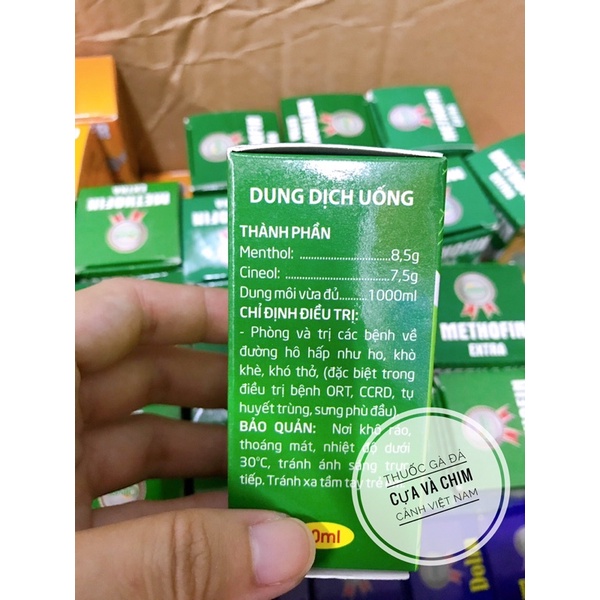 Thông khi quan METHOFIN EXTRA 10ml