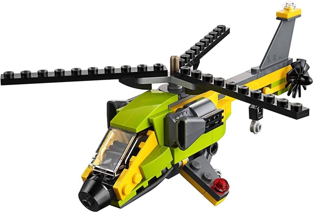 ✈️🛩🚁LEGO Creator 3in1 Helicopter Adventure 31092 Building Kit, 2019 (114 Pieces)