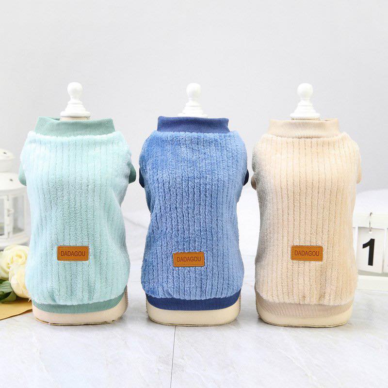 Áo ba lỗ nhung Hàn Quốc cho thú cưng