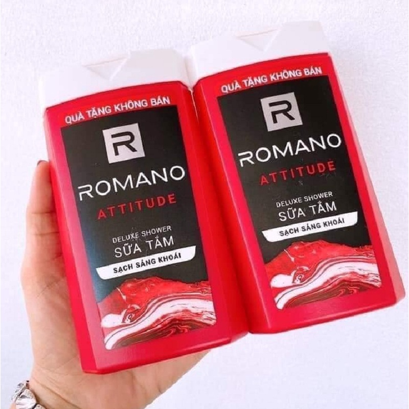 Combo 2 Chai sữa tắm Romano 150g( HÀNG TẶNG KHÔNG BÁN)