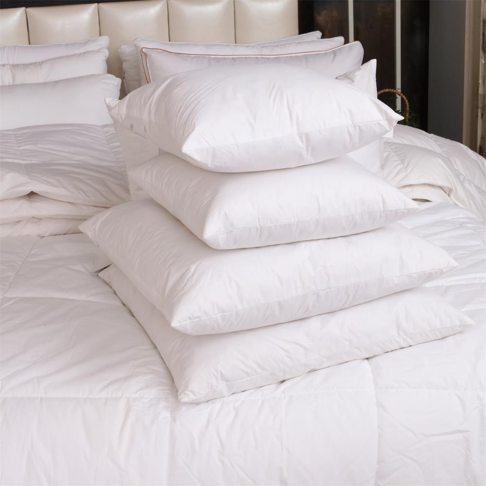 Ruột Gối Nằm Ép Hơi Cao Cấp VUA GỐI Premium Pillow Có Khóa Kéo Bông Ball Fiber Êm Ái, Kháng Khuẩn Chuẩn Khách Sạn