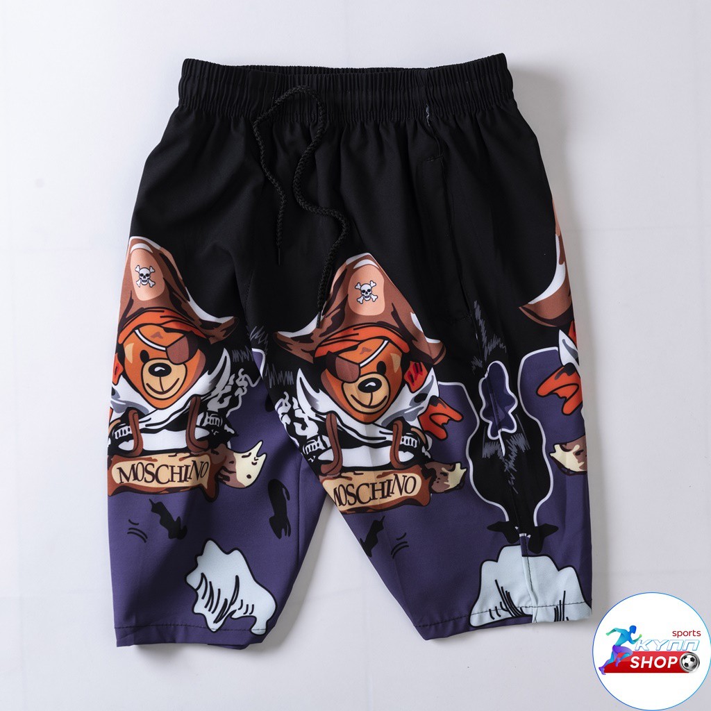 [Mã SKAMSALE06 giảm 10% TỐI ĐA 100K đơn 150K] Quần đùi vải dù 3D thời trang nam Mã KA24 phom 40-75kg kynn shop