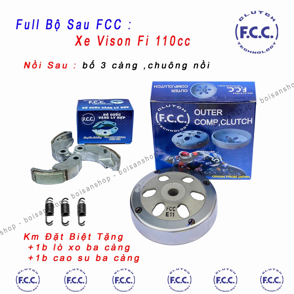 Cụm Nồi Sau FCC Honda Vison Fi