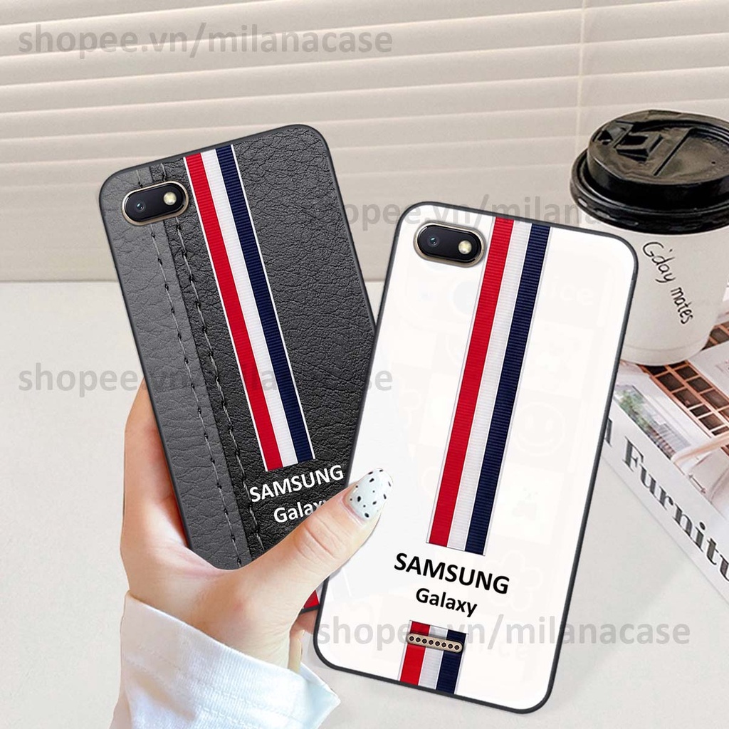 Ốp Xiaomi Redmi 4A / 5A / 6A in giả da phong cách thể thao, cá tính, thời trang