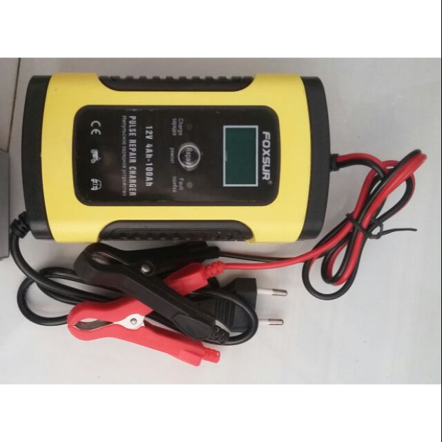 Sạc bình ắc quy 12V, từ 4Ah đến 100Ah