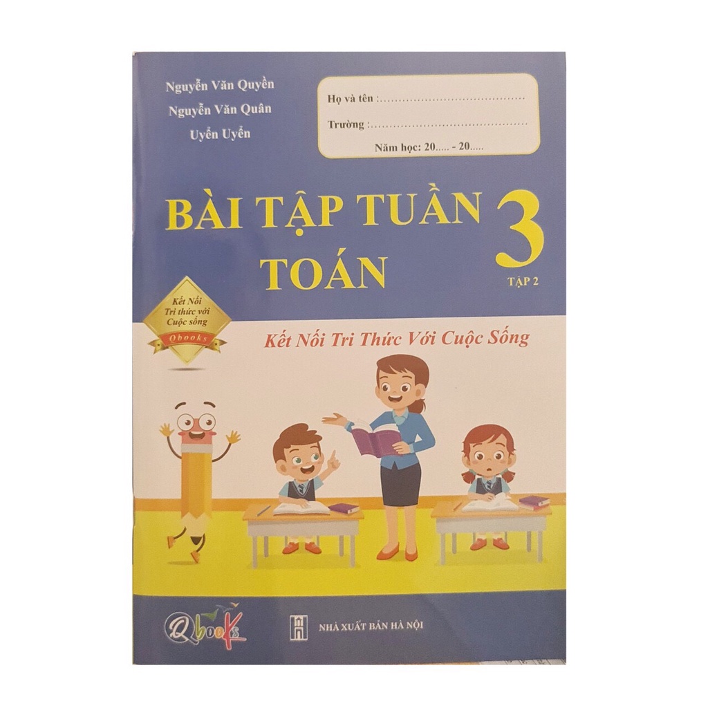 Sách - Bài tập tuần toán 3 tập 2 ( Kết nối tri thức )