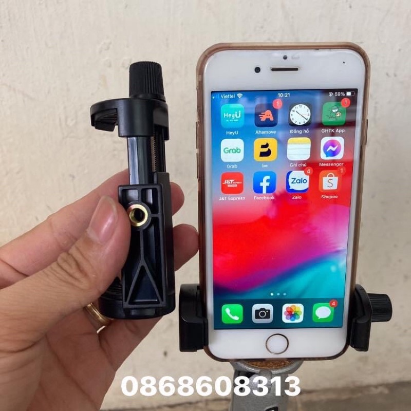 Kẹp điện thoại chính hãng Yunteng - loại tốt nhất