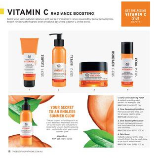 Sữa rửa mặt Vitamin C Daily Glow Cleansing Polish The Body Shop