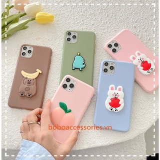 Ốp điện thoại TPU mềm hình động vật/trái cây 3D xinh xắn cho Redmi Note 10 9 Pro 9t 9a Note 7 8 9 Pro 9