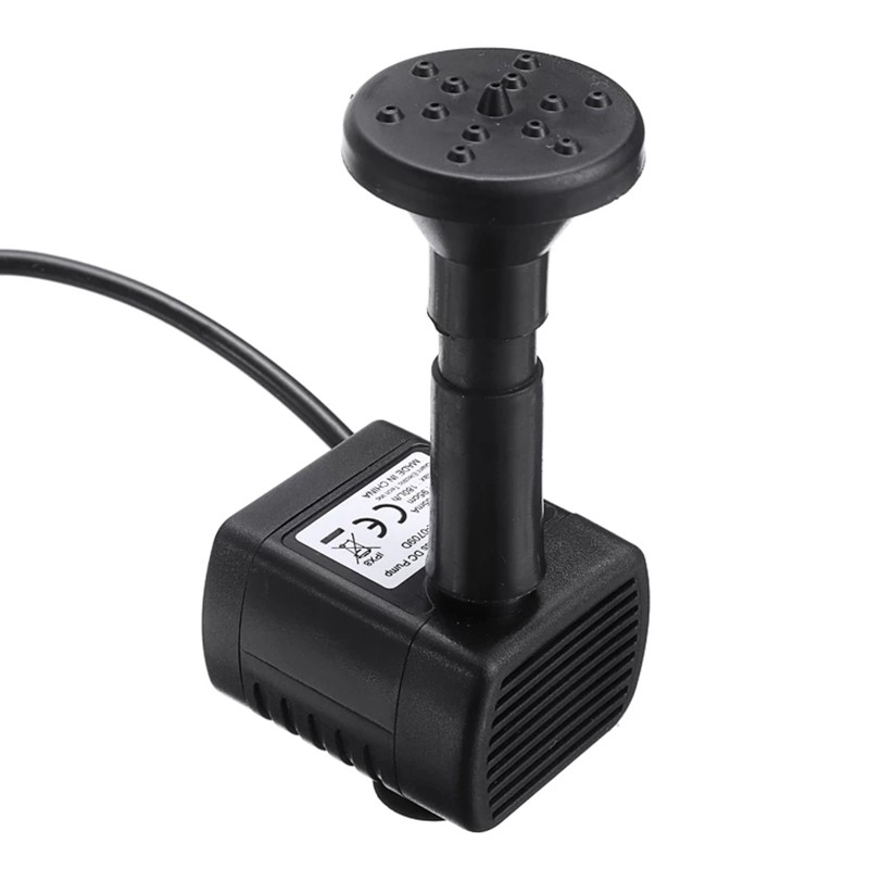 1 Đài Phun Nước Năng Lượng Mặt Trời AS102-0712A 1.2W 180L / H 7V DC