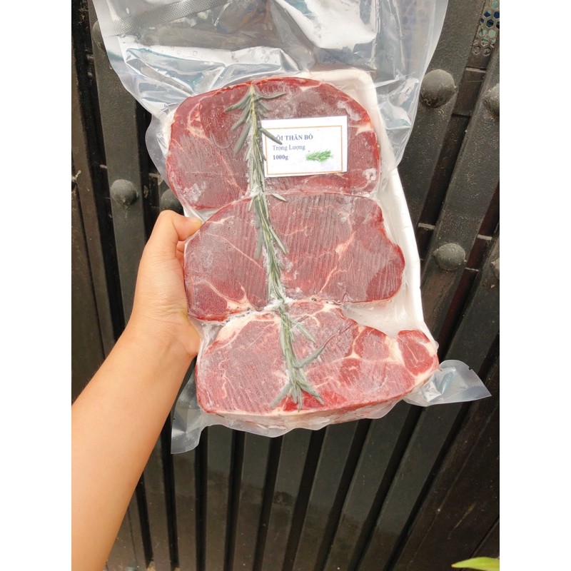 ~1kg lõi thăn bò siêu ngon tặng kèm lá hương thảo