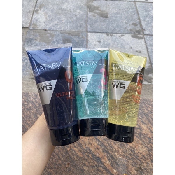 Gel Vuốt Tóc Giữ Nếp Gatsby Water Gloss Unisex Nam Nữ 170G