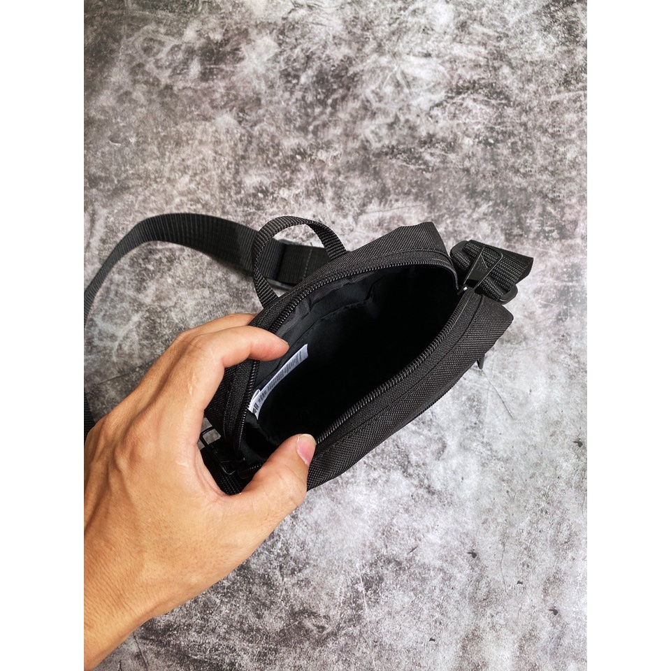 Túi Đeo Chéo Nam Nữ Thể Thao B335 ORGANISER CROSSBODY BAG BLACK DZ9239