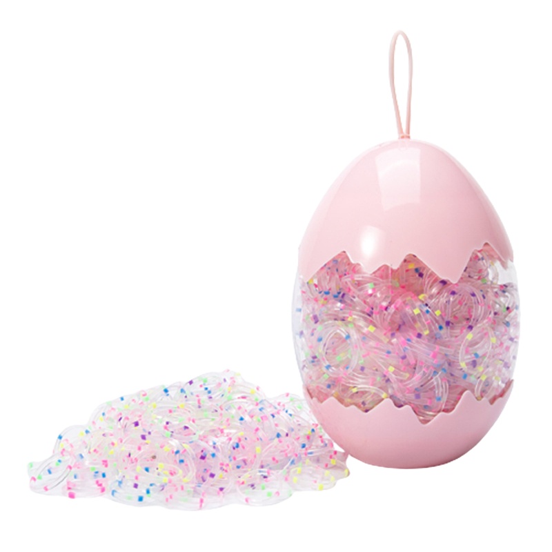 Dây Buộc Tóc Cao Su Mini Co Giãn Nhiều Màu Sắc Dùng Một Lần