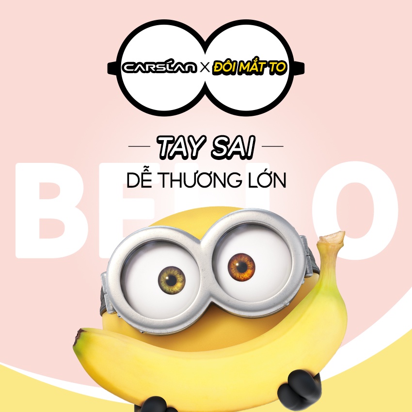 Bảng phấn mắt Carslan X Minions 6 màu 6g