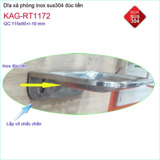 DĨA XÀ PHÒNG INOX KAG-RT1172