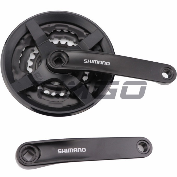 Trục Khuỷu Shimano Tourney FC TY301 6 / 7 / 8 Tốc Độ 42-34 - 24T / 48-38 - 28T 170mm