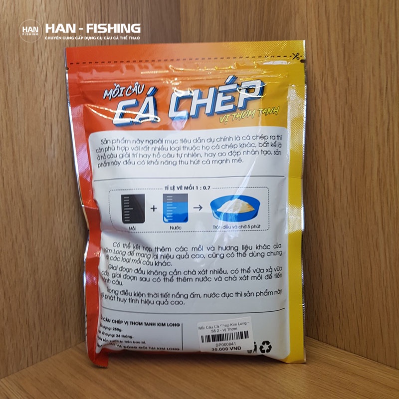 Mồi Câu Cá Chép Kim Long - Han Fishing