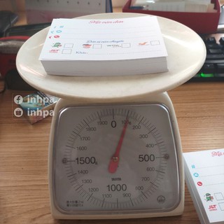 Phiếu ghi mã đơn vận chuyển giấy (100 tờ)