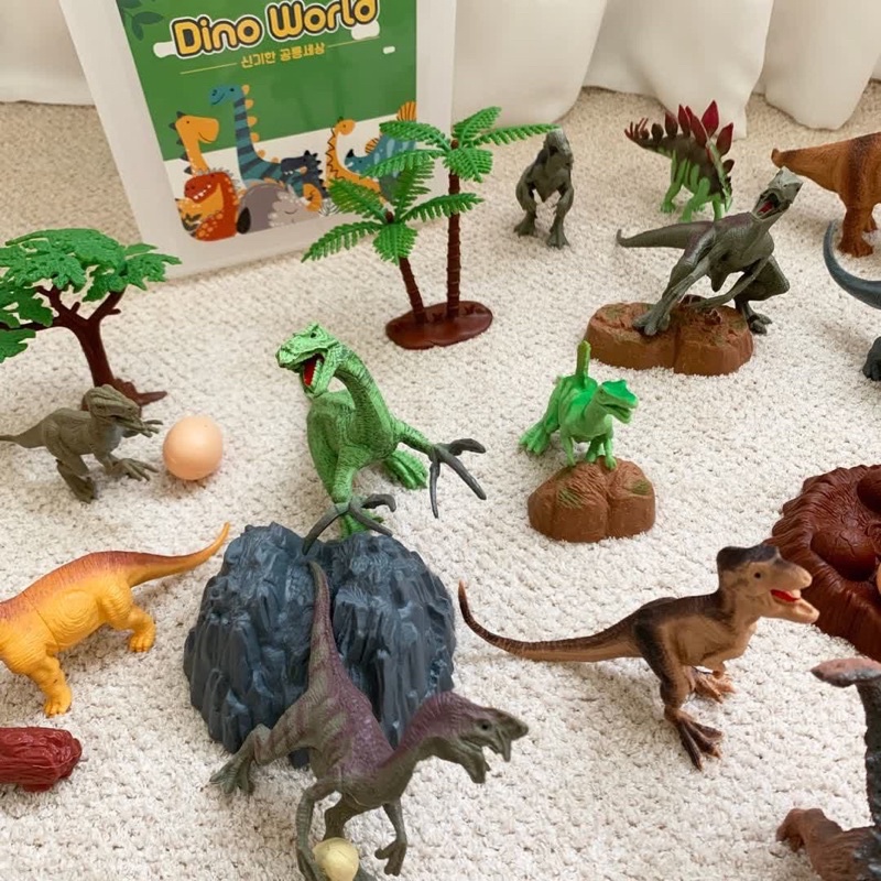 Bộ đồ chơi động vật Dino World cao cấp Hàn Quốc