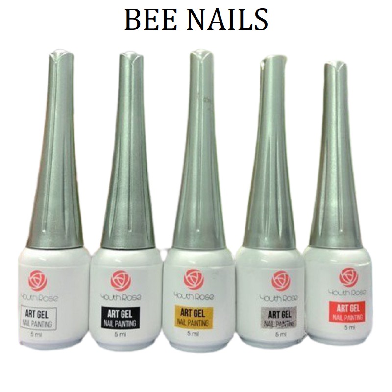 Gel cọ nét hoa hồng BEE NAILS shop