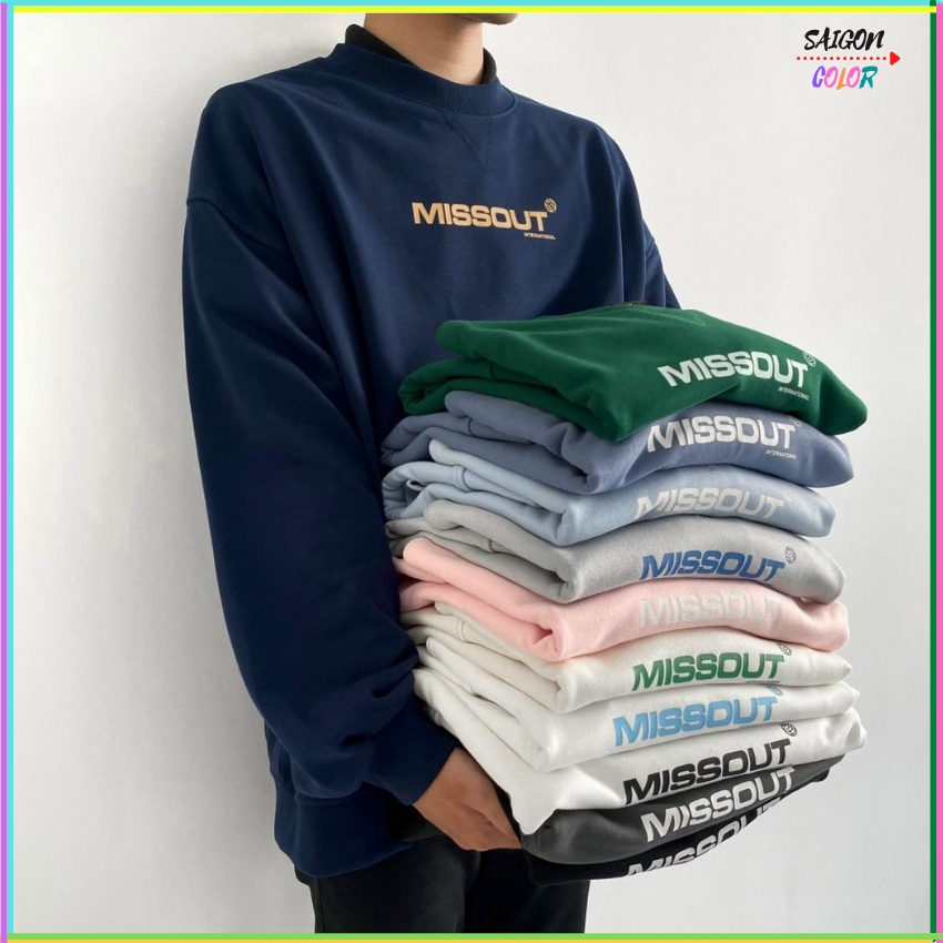 ÁO SWEATER DÀI TAY MISSOUT FULL MÀU SAIGONCOLOR