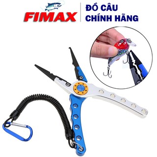 Kìm Gỡ Lưỡi Câu Cá Cao Cấp Đa Năng Bằng Thép Không Gỉ, Kìm Cắt Dây PE, Gắn Khoen, Lưỡi Câu