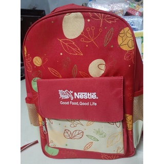 Balo Nestle màu đỏ (hàng khuyến mại)