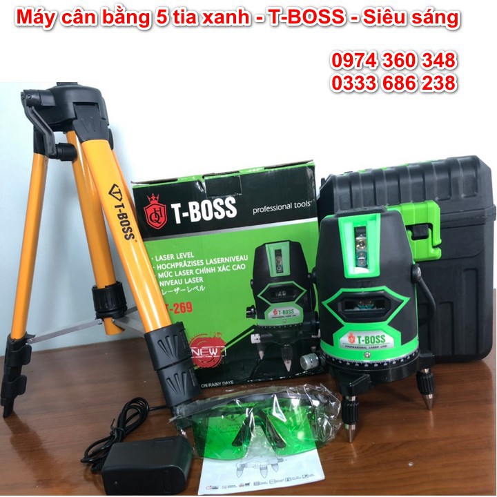 Máy cân mực 5 tia xanh - T-BOSS - Siêu sáng