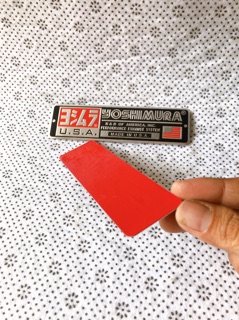 Combo 2 tem nhôm yoshimura dán gấp
