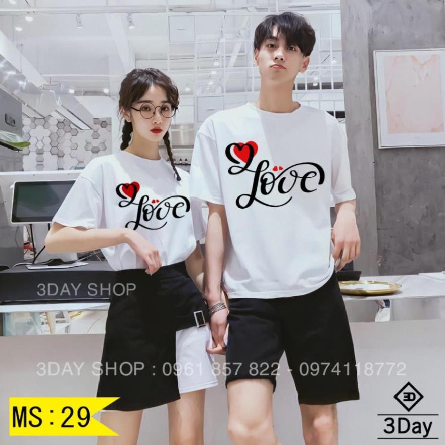 ÁO ĐÔI LOVE SIÊU ĐÁNG YÊU