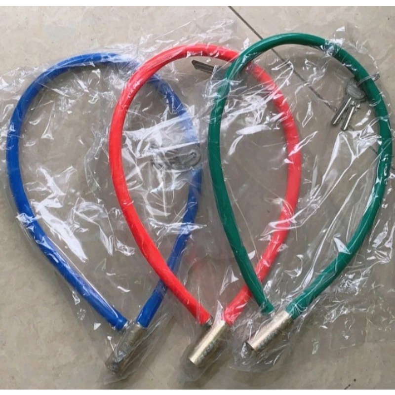 Khoá dây xe đạp, cửa