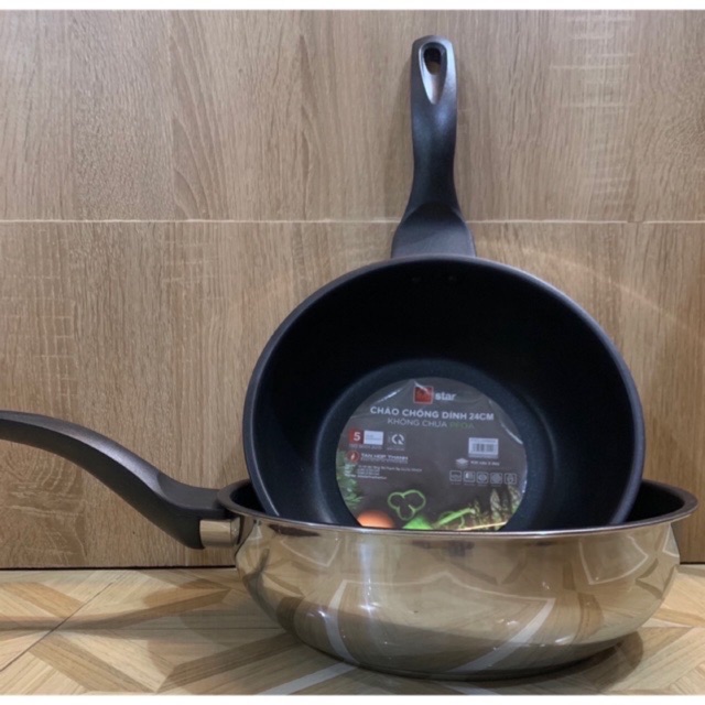 Chảo sâu 3 đáy chính hãng Five Star siêu bền siêu tiện, dùng được mọi loại bếp