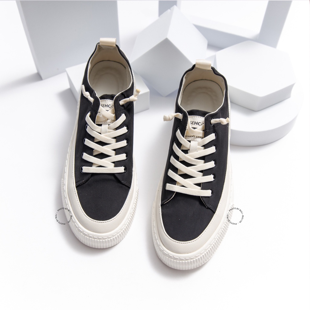 Giày thể thao nam BULI, giày nam fullbox phong cách trẻ trung, đế tăng chiều cao siêu bền 9137