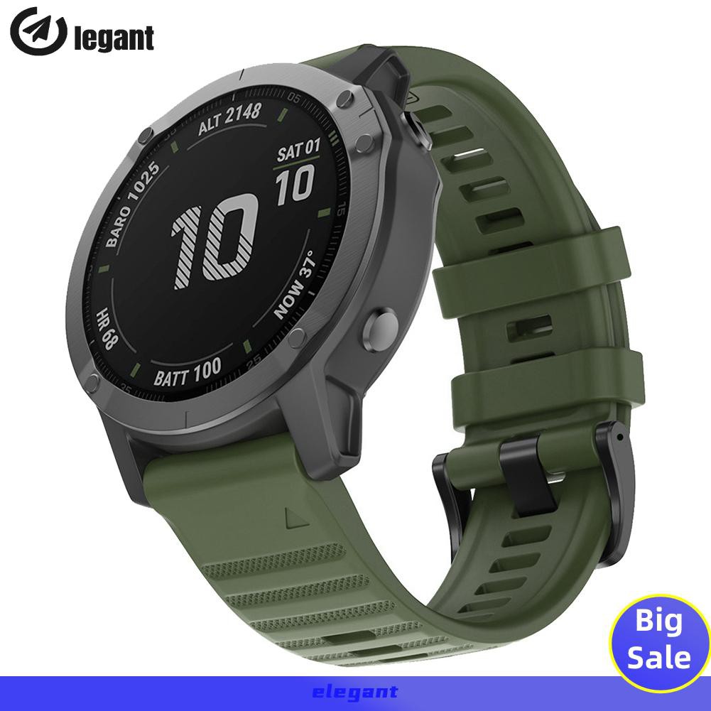 Dây Đeo Silicon Thay Thế Cho Đồng Hồ Thông Minh Garmin Fenix 6 5 Forerunner 935 Quatix 5 Instinct