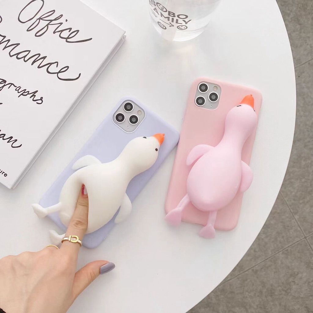 Ốp Điện Thoại Dẻo Họa Tiết Chú Vịt Vui Nhộn Cho OPPO A83 A91 A92 A93 A9 A5 2020 A94 F11 PRO FIND X2 X3 PRO