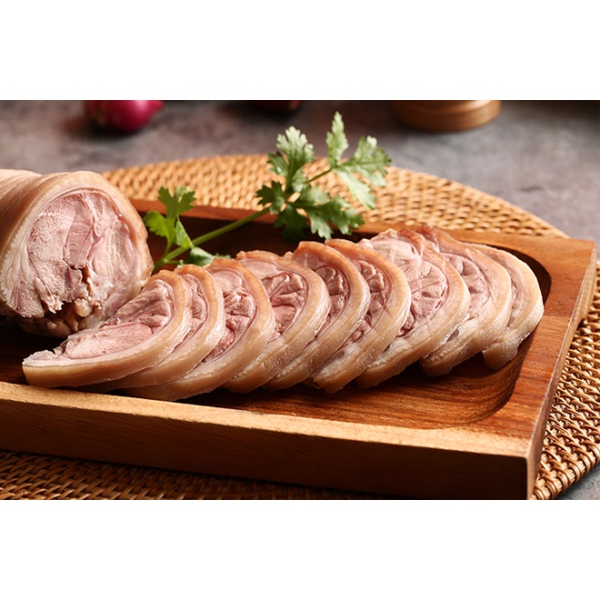 Chỉ định hình co giãn Cornet bó thịt xông khói, đùi cừu, giò heo xông khói