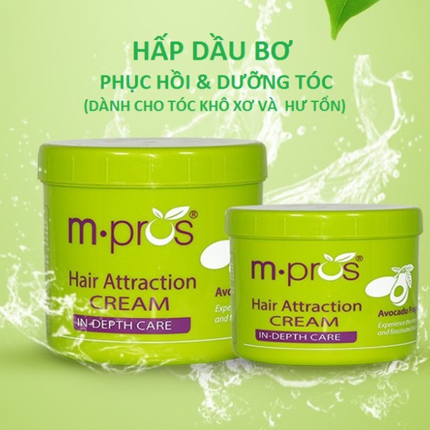 Kem hấp dầu M.Pros Olive 1000ml
