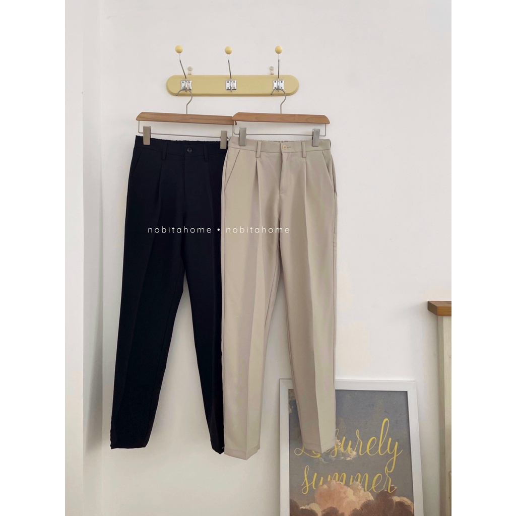 NOBITA HOME - QUẦN TÂY DÀI NỬA LƯNG CHUN MARSEILLE