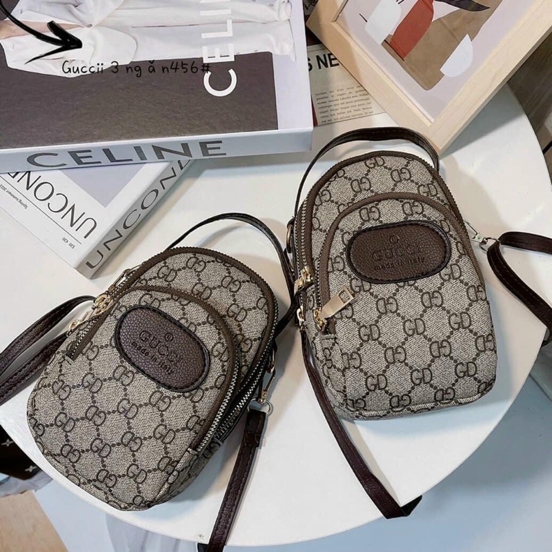 Túi Đeo Chéo Thời Trang Nữ Nhiều Ngăn Hoạ Tiết Siêu Đẹp