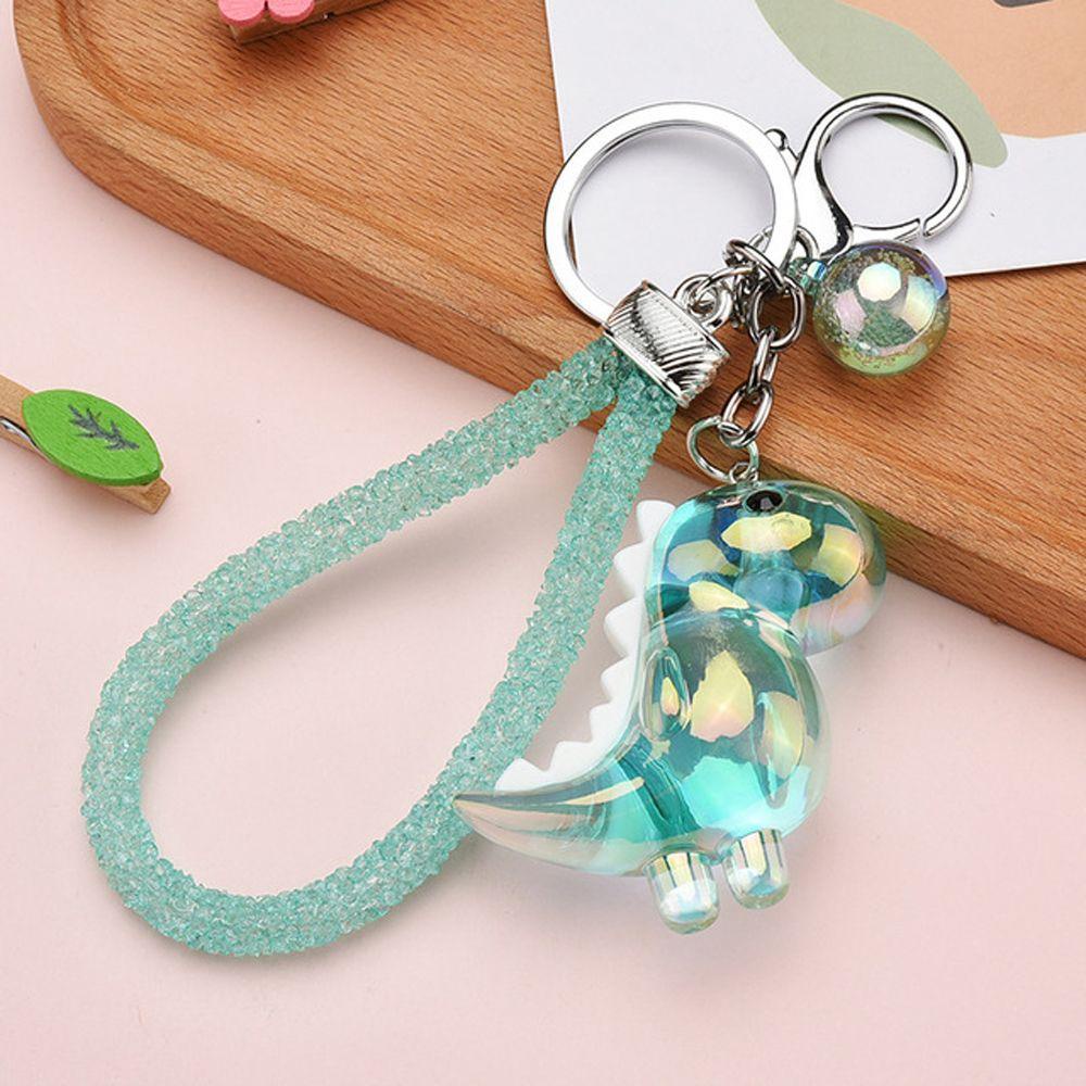 Móc Khóa Hình Khủng Long Bằng Acrylic Dễ Thương