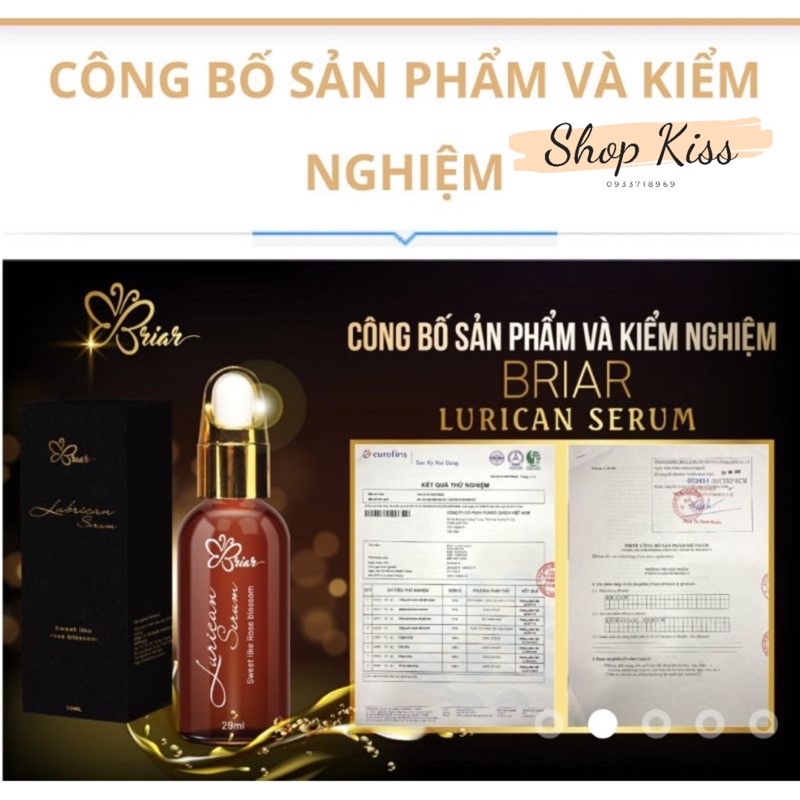 - SERUM BRIAR Làm Hồng Vùng Kín, Hỗ Trợ và Ngừa Các Vấn Đề về PHỤ KHOA, Sản Phẩm Serum Bán Chạy Nhất