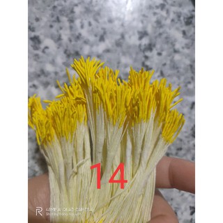 Nhị bột tép làm hoa voan