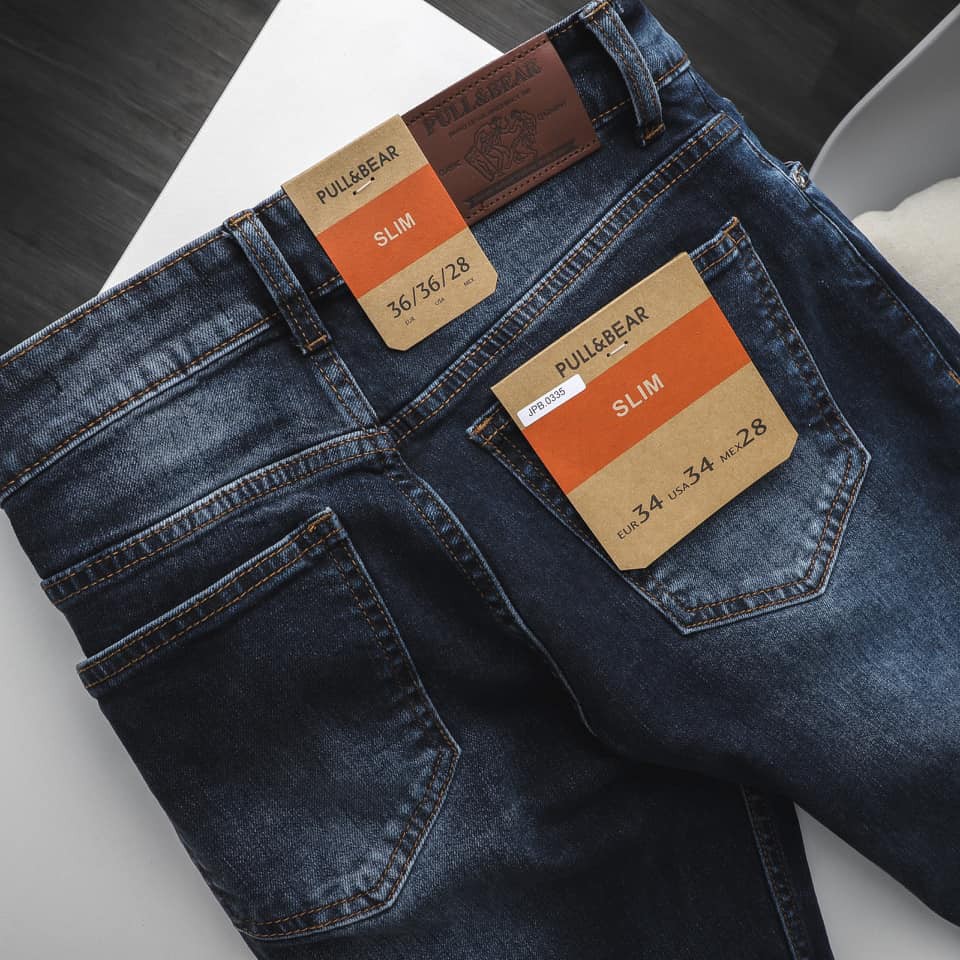 Quần Jean dài nam PB Việt nam xuất khẩu (Form Slimfit,chất vải co dãn,ống quần 15-18cm) | BigBuy360 - bigbuy360.vn
