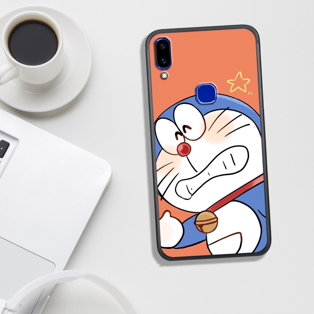 ỐP LƯNG VIVO Y71/V9/Y85/Y95/Y97/Y91,  IN HÌNH CHÚ MÈO MÁY DOREMON.